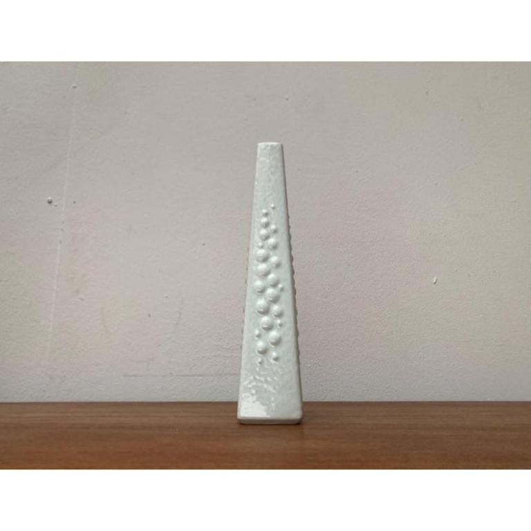 Weiße Vase aus deutschem Porzellan von KPM Royal Porzellan, 1970er Jahre (Deutsch) im Angebot