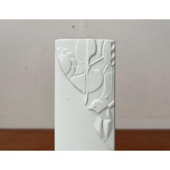 Vintage German White Porcelain Vase from KPM Royal Porzellan