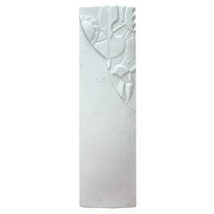 Jarrón vintage alemán de porcelana blanca de KPM Royal Porzellan