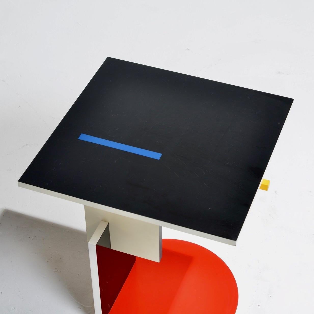 Vintage Gerrit Rietveld Schroder End Table 1