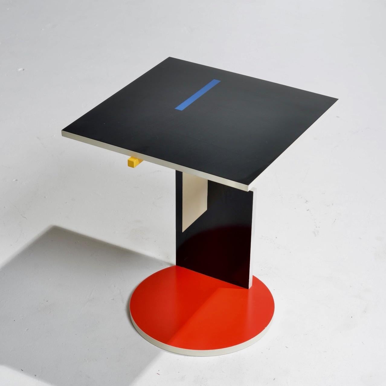Vintage Gerrit Rietveld Schroder End Table 2