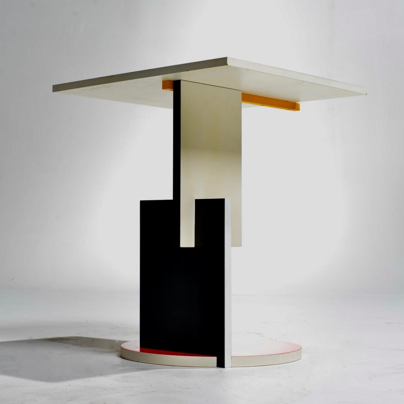 Vintage Gerrit Rietveld Schroder End Table 3