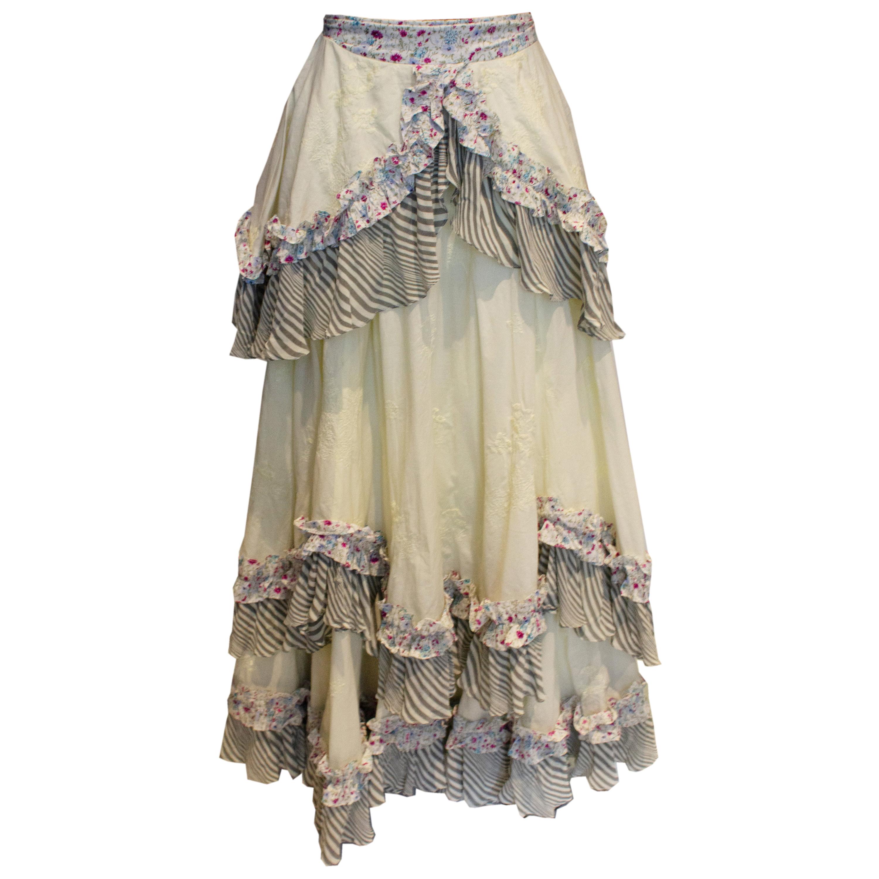 Vintage Ghost Skirt For Sale