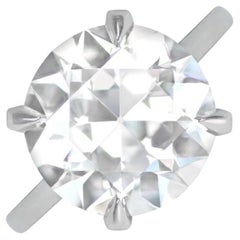 Vintage Engagement Ring Old European Cut Diamond (GIA Approx. 5.00-Carats)