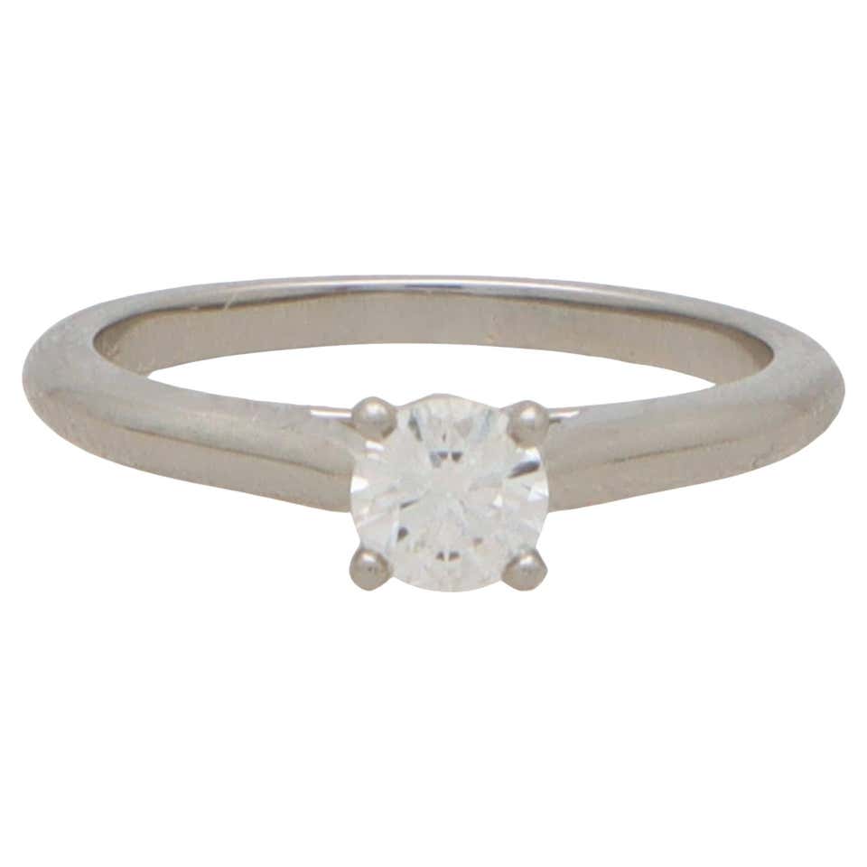 Vintage Cartier 1895 GIA Certified 1.24ct Solitaire Ring Set in ...