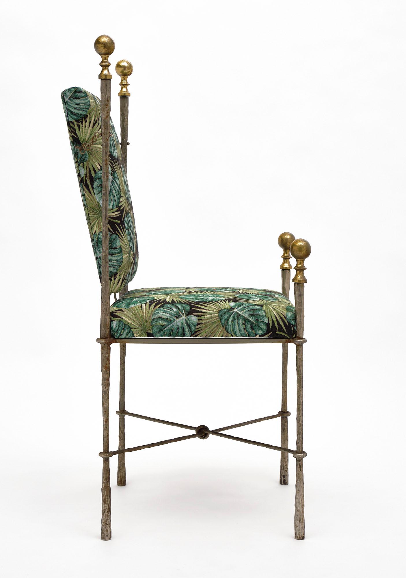 Italian Vintage “Giacometti” Style Armchair