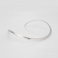 Vintage Gianmaria Buccellati Neck Collar Sterling Silver Choker Statement Fine