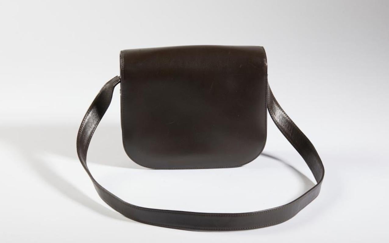 Gianna Versace Vintage Leder-Umhängetasche im Angebot 5