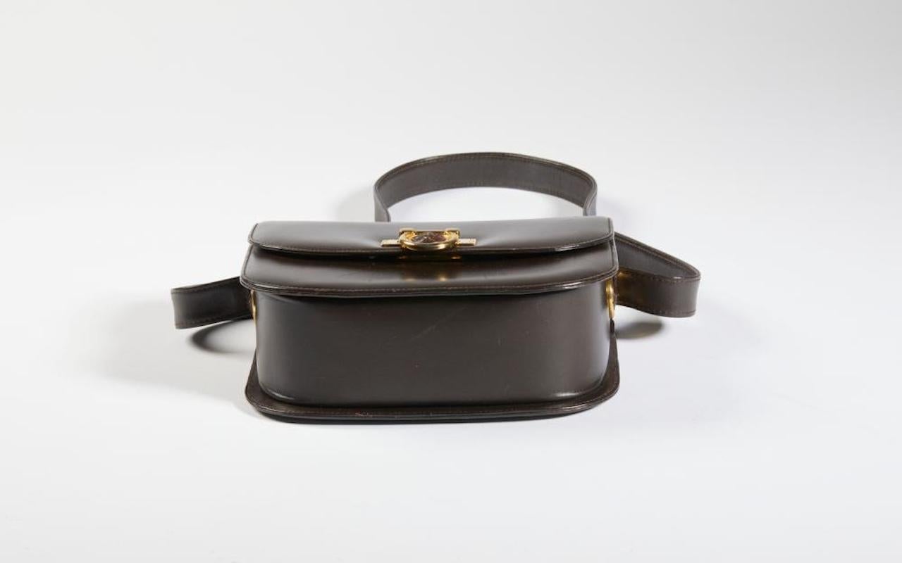 Gianna Versace Vintage Leder-Umhängetasche im Angebot 3
