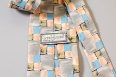 Vintage Gianni Versace all-silk pastel tie