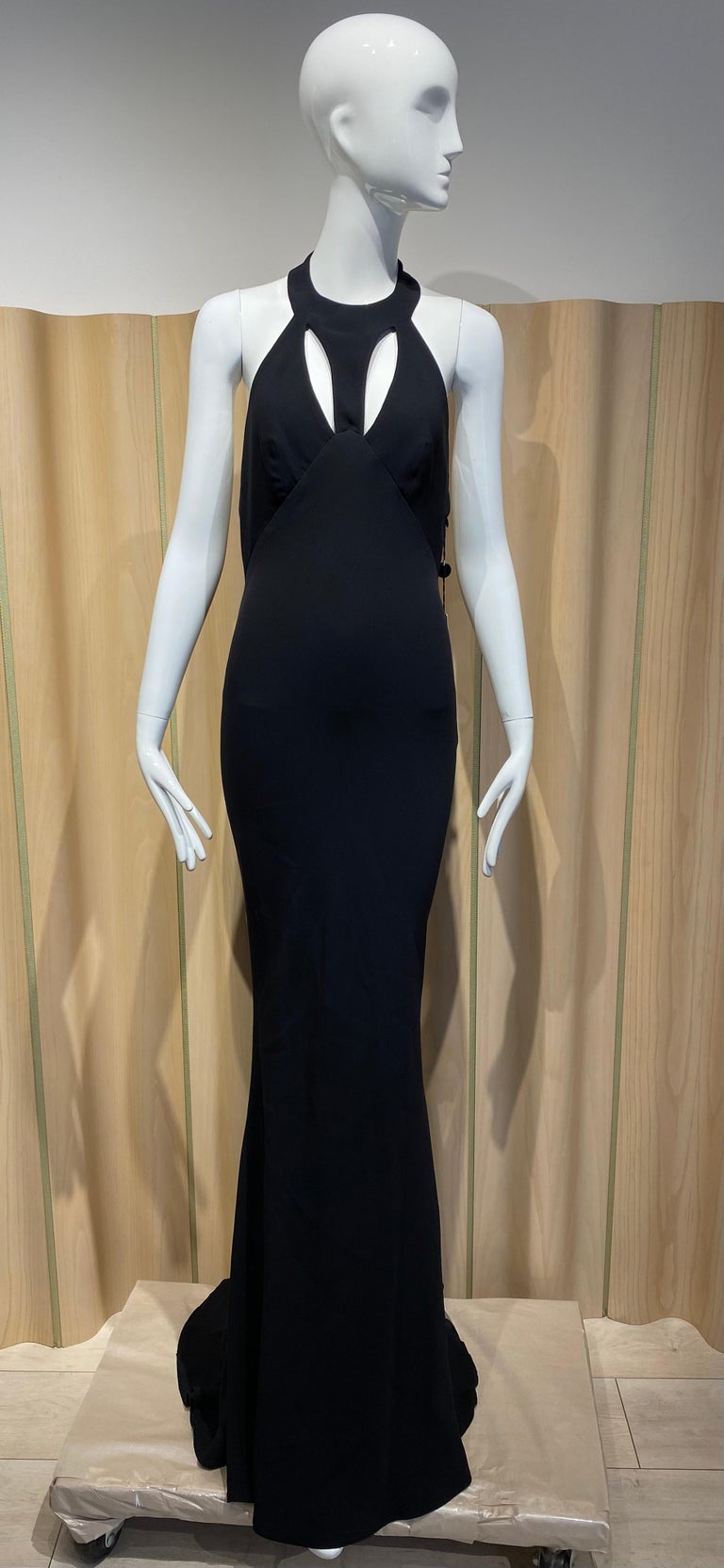Vintage Gianni Versace Black Cut Out Gown For Sale at 1stDibs | gianni versace vintage dress, vintage versace dress Vintage Gianni Versace Black Cut Out Gown For Sale at 1stDibs | gianni versace vintage dress, vintage versace dress