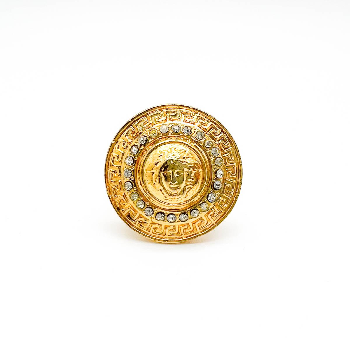 versace design ring