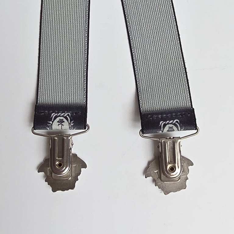 Vintage Gianni Versace Medusa Logo Suspender For Sale at 1stDibs