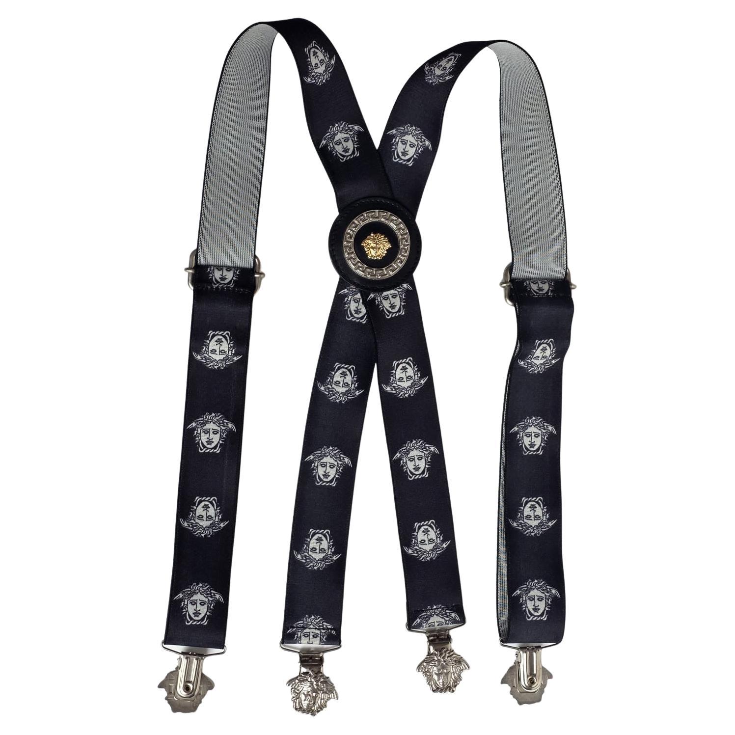 Vintage Gianni Versace Medusa Logo Strumpfhalter