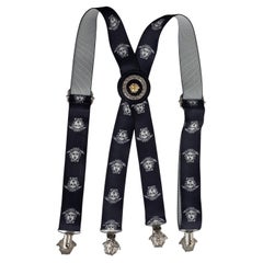 Vintage Gianni Versace Medusa Logo Suspender