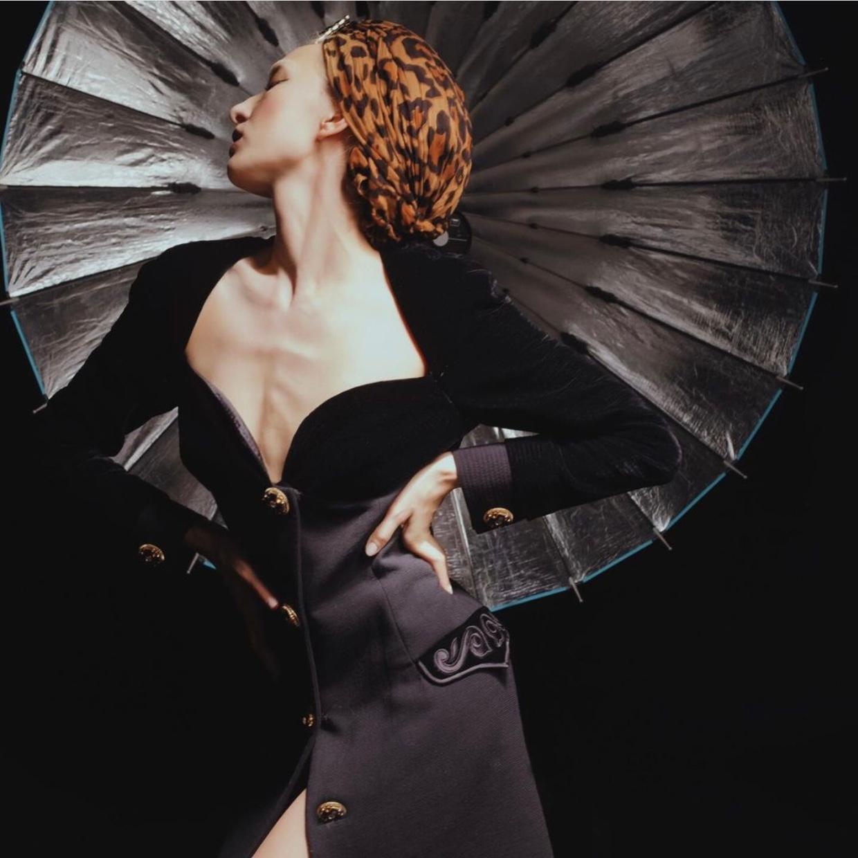 Vintage Gianni Versace Runway Documented Dress, 1991 2