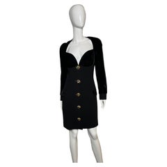 Vintage Gianni Versace Dokumentiertes Vintage-Kleid für den Laufsteg, 1991