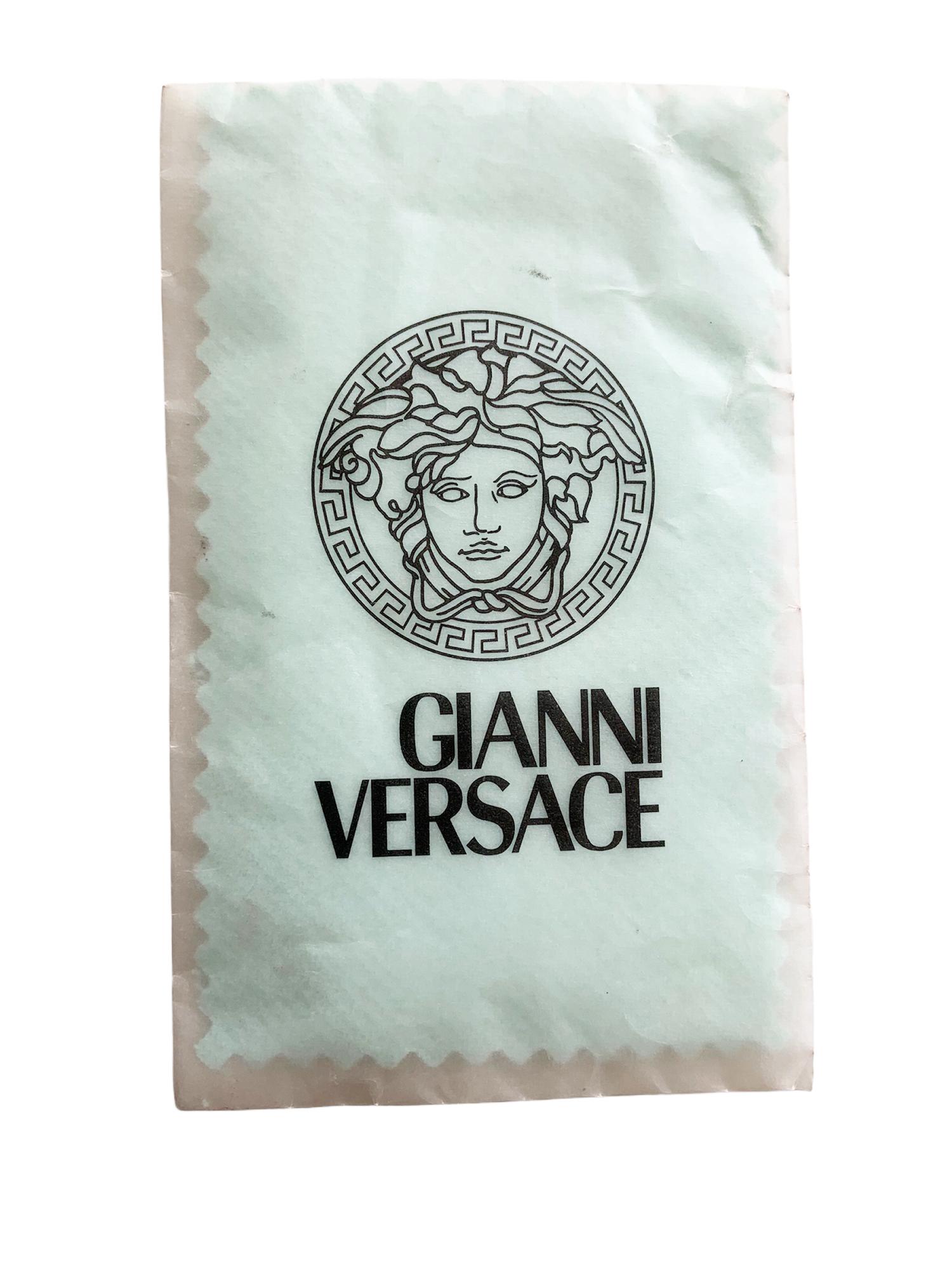 Vintage Gianni Versace S/S 1991 Matching Jeweled 3 pc Set - Bag + Belt + Shoes 7