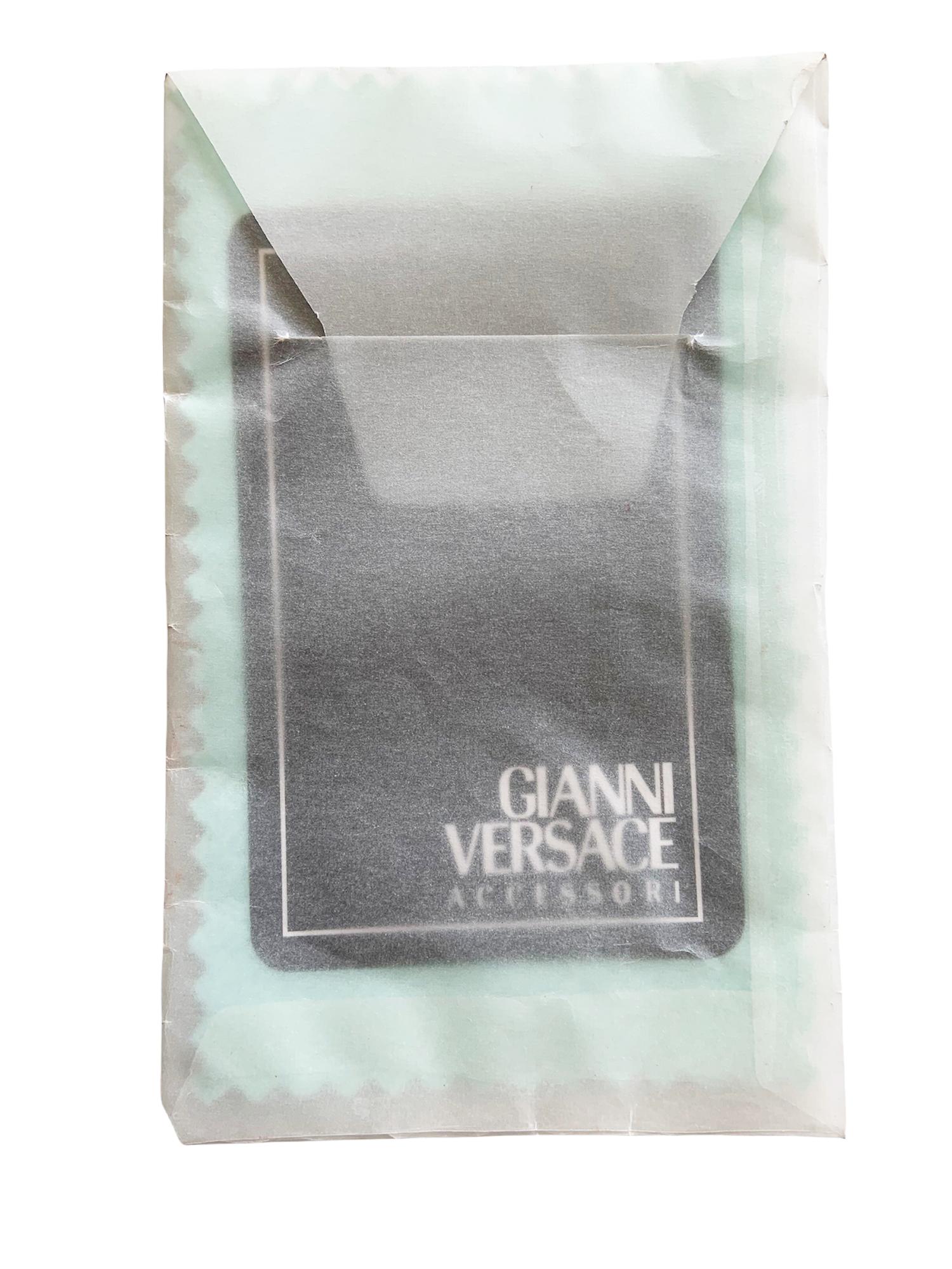 Vintage Gianni Versace S/S 1991 Matching Jeweled 3 pc Set - Bag + Belt + Shoes 8