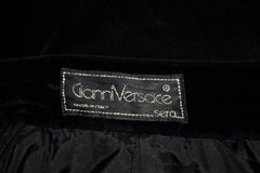 Vintage Gianni Versace Sera Velvet Skirt