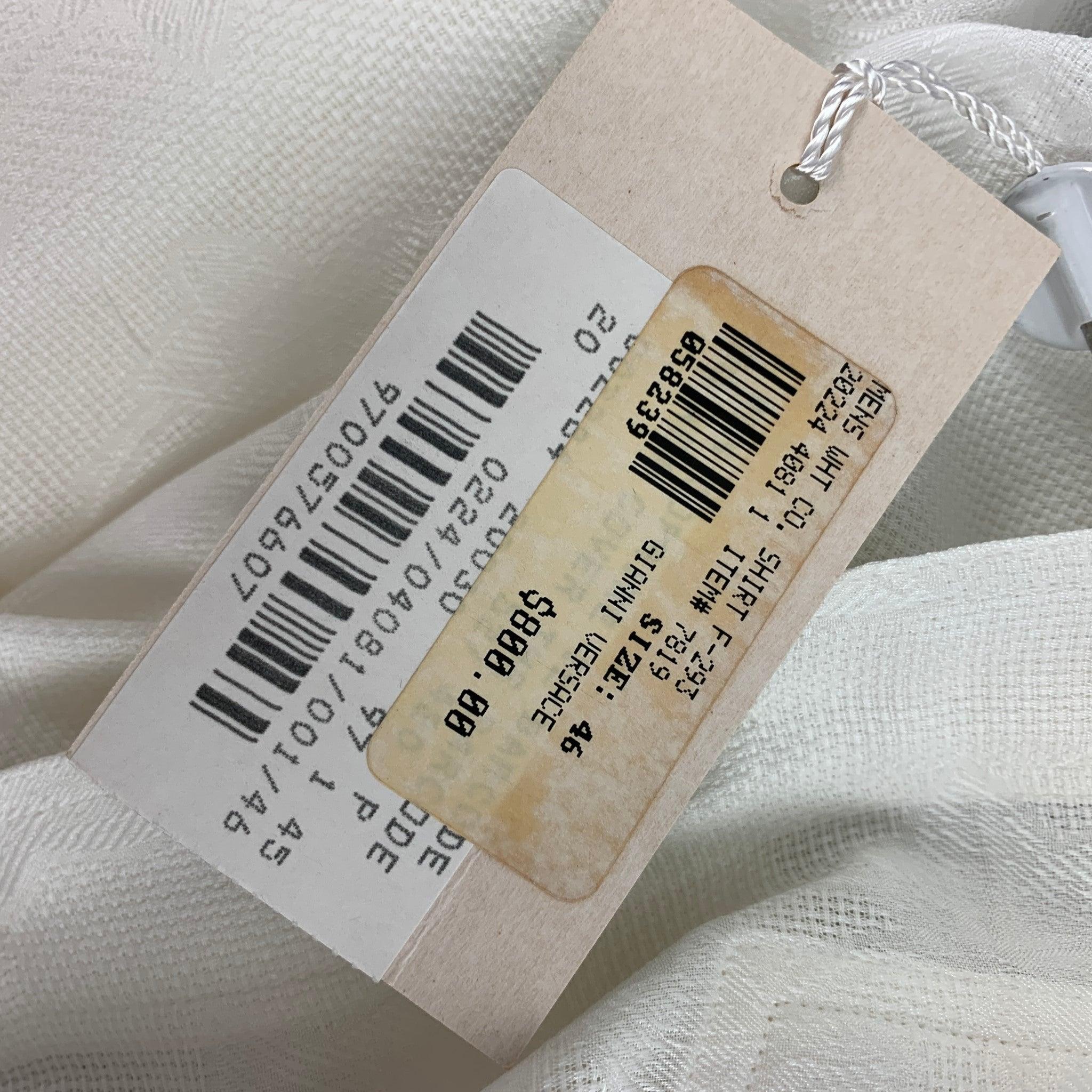 Vintage GIANNI VERSACE Size XS Floral Cotton Patch Pockets Long