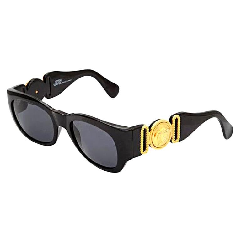 versace round 55mm sunglasses