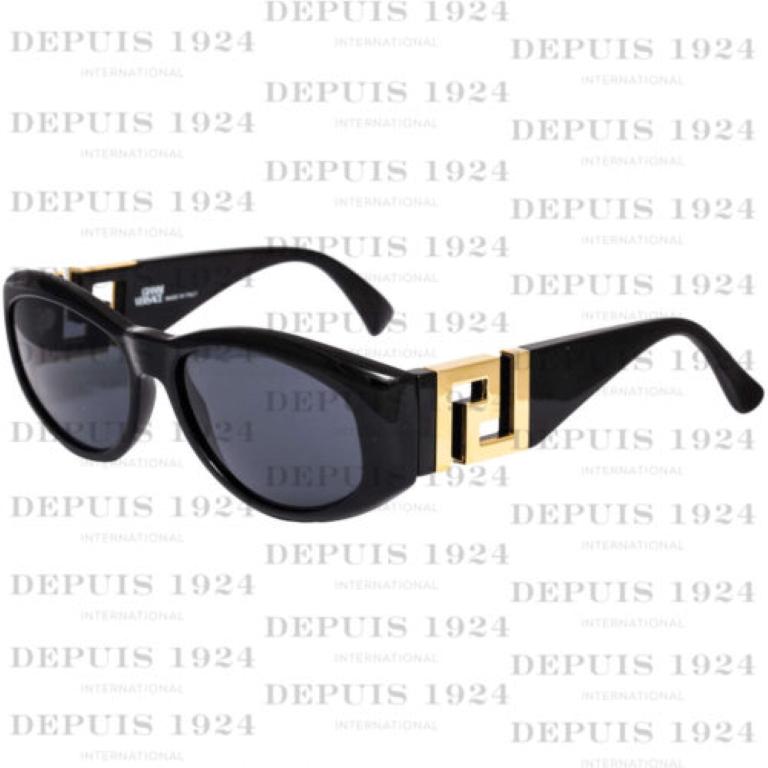 Description: Vintage Gianni Versace Greek Key Sunglasses

Country: Italy
Period: 1990's