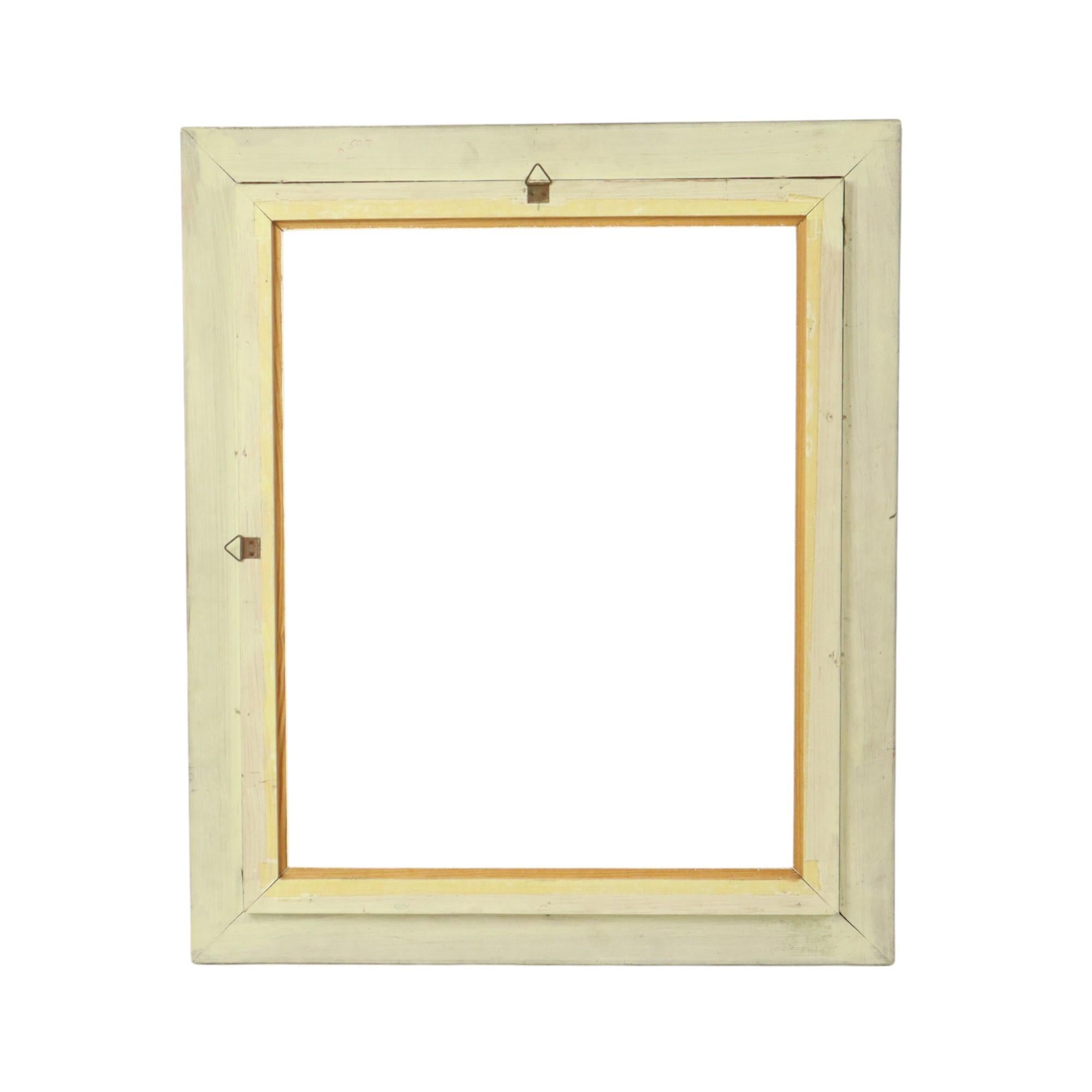 Vintage Vergoldeter Rahmen im Barockstil Roter Samt Classic 65x55cm im Angebot 12