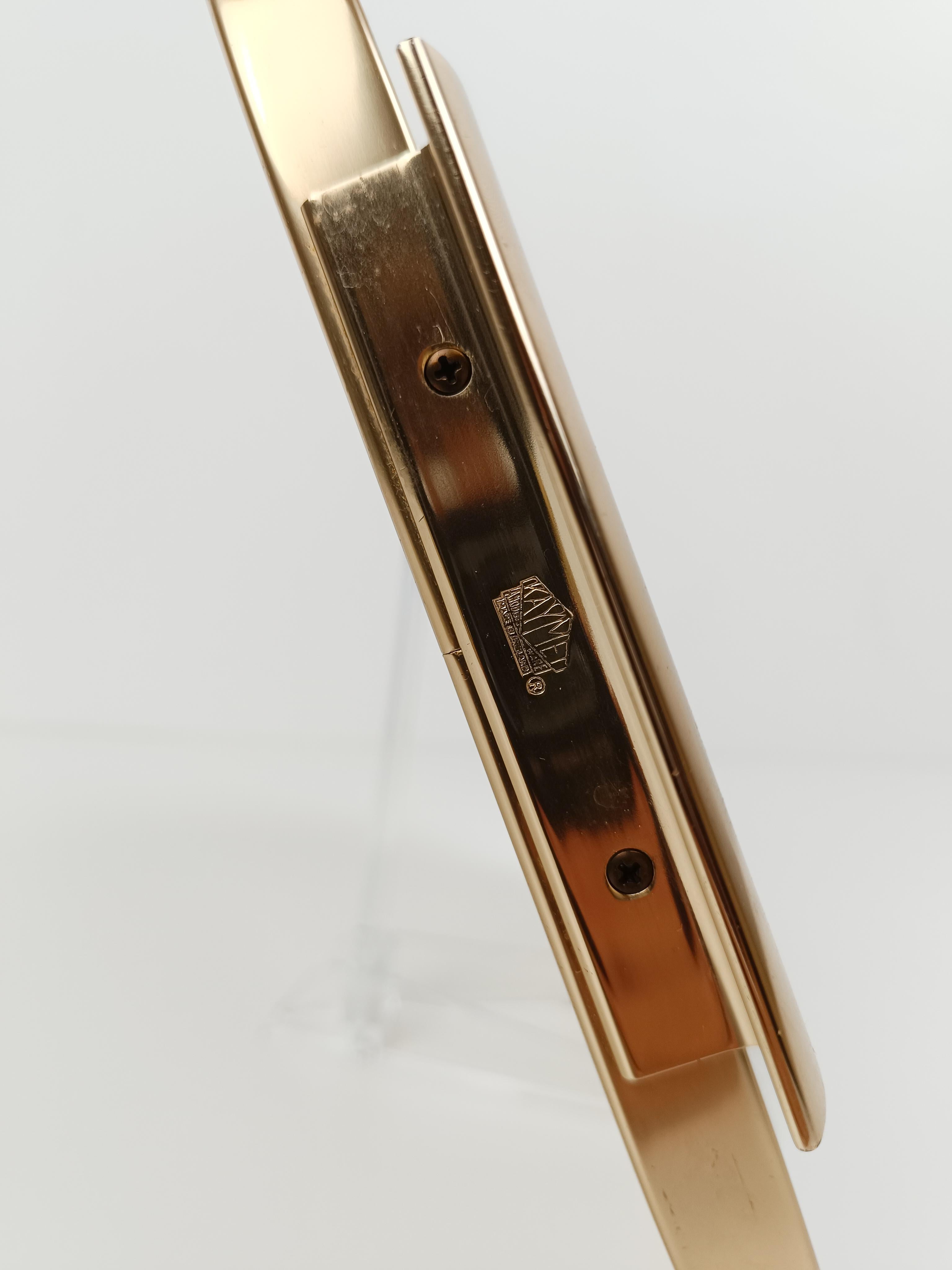 Vintage Gilded Tray By Kaymet, Made in England 1960s 7