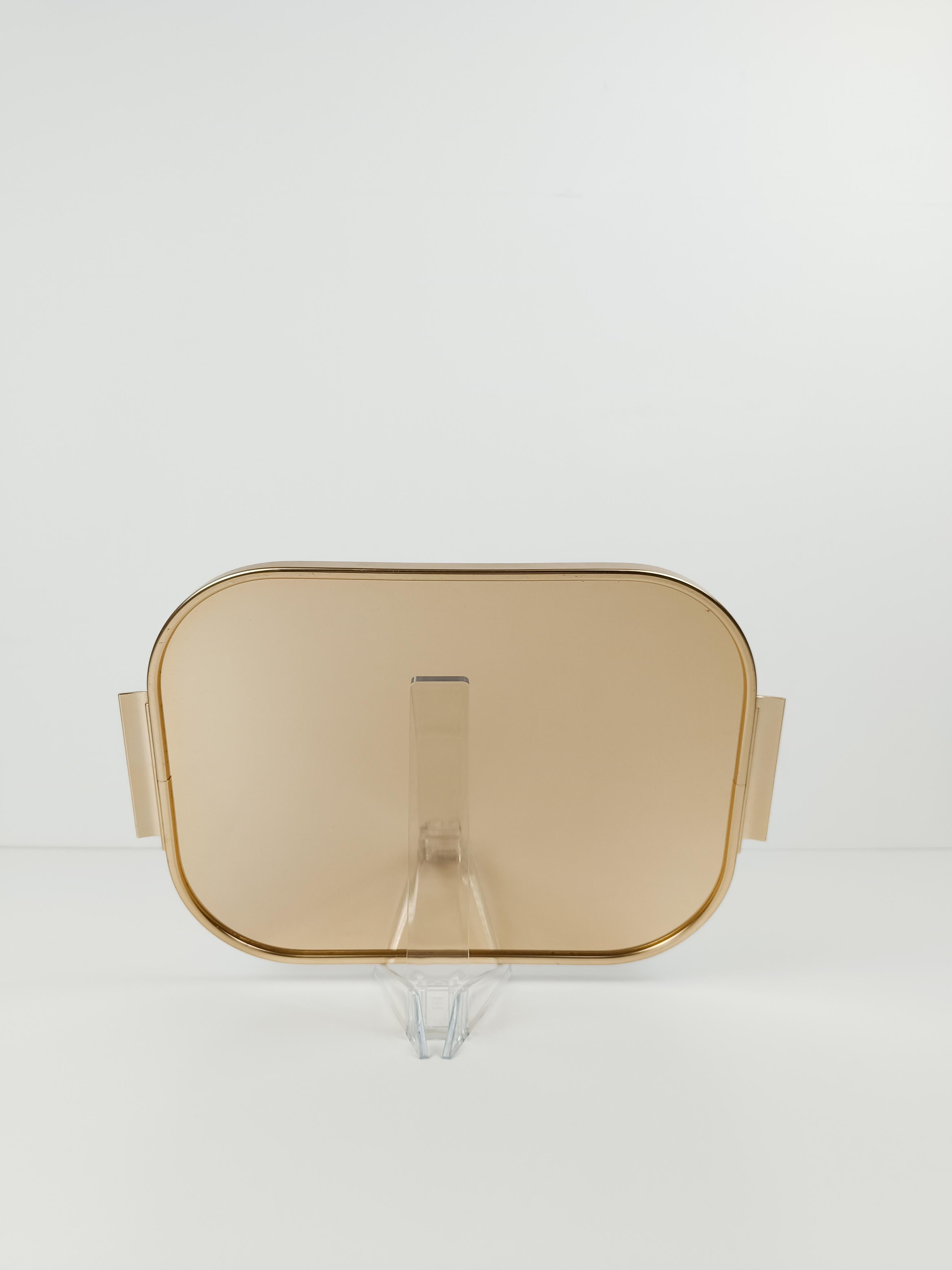 Vintage Gilded Tray By Kaymet, Made in England 1960s 8