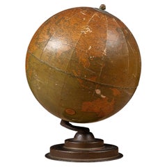 Vintage Gilmore Advertising Terrestrial Globe