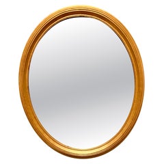 Vintage Gilt Italian Mirror With Distressed Mirror Glass