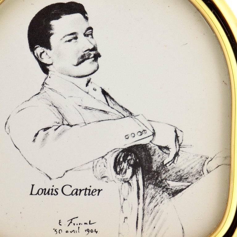 Vintage Gilt Les Must de Cartier Photo or Picture Frame at 1stDibs