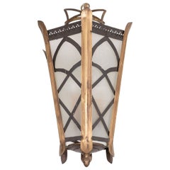 Vintage Gilt Metal Lantern