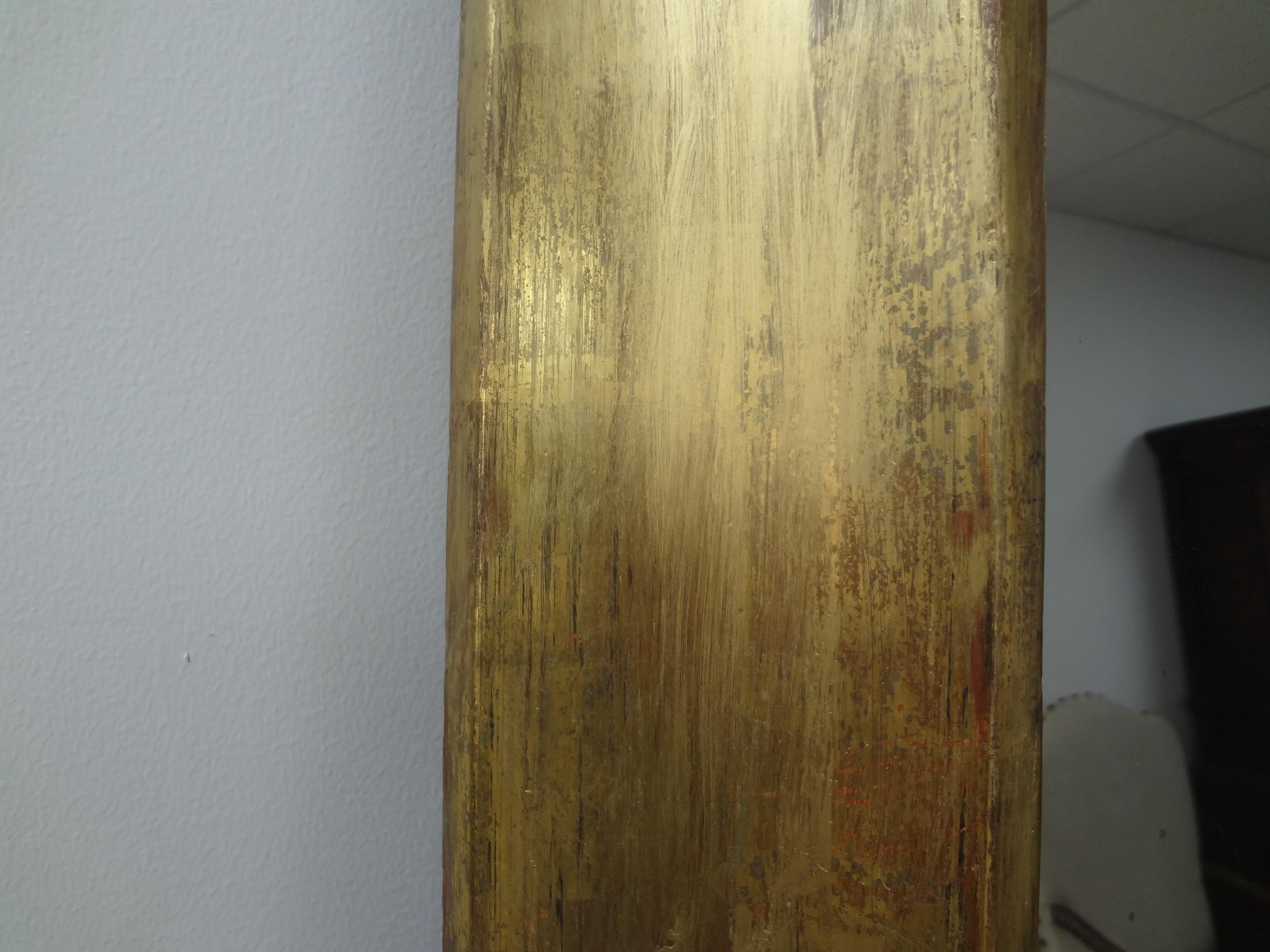 Louis XVI Miroir vintage en bois doré en vente