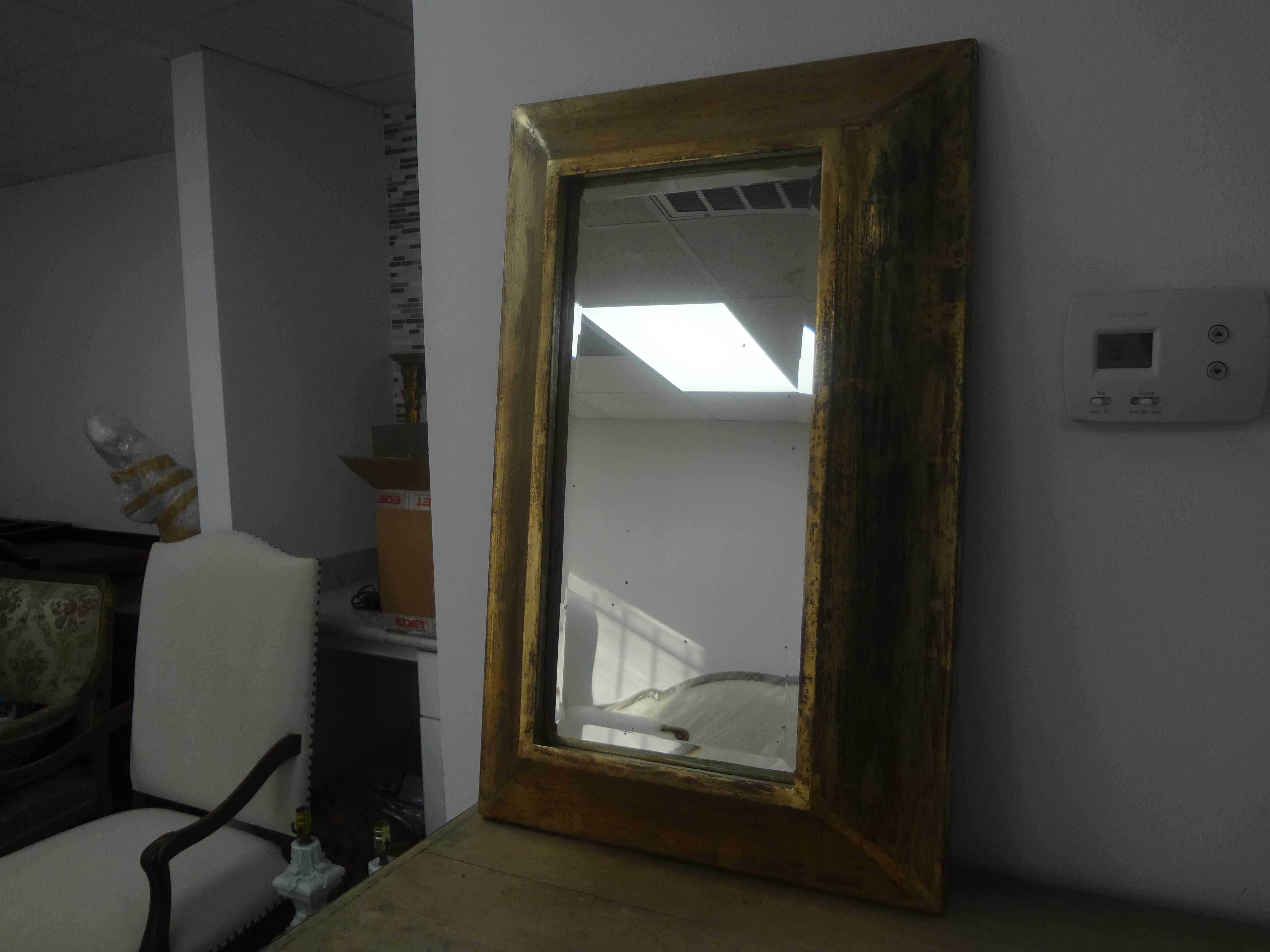 Mid-20th Century Vintage Giltwood Mirror For Sale