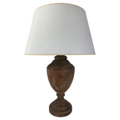 Vintage Giltwood Urn Table Lamp