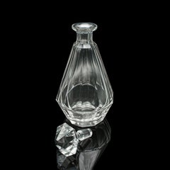 Vintage Gin Decanter, English, Cut Glass, Spirits, Liqueurs, Art Deco, C.1930