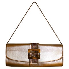 Vintage Gina Gold and Diamante Bag