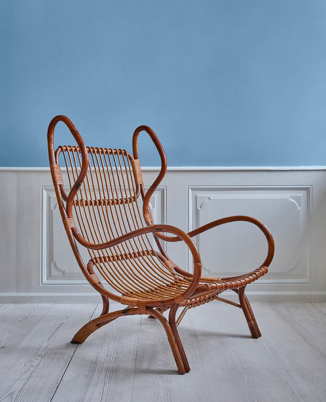 Wonderful vintage Gio Ponti Continuum armchair 