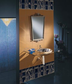 Vintage Gio Ponti for Ceramica Bardelli Casa dell'Efebo Porcelain Tile Set of 6