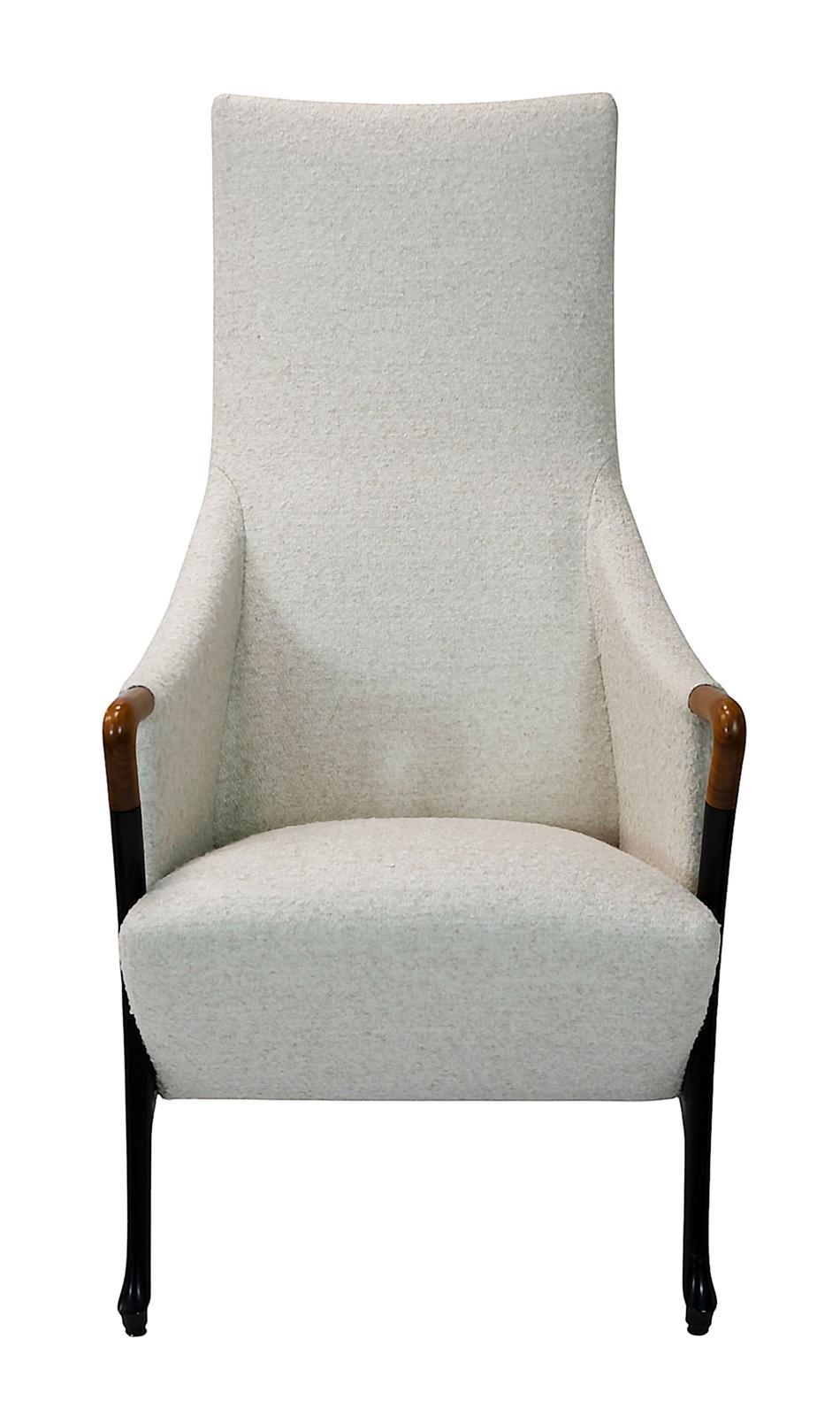 Italian Vintage Giorgetti Progetti Armchair by Umberto Asnago For Sale