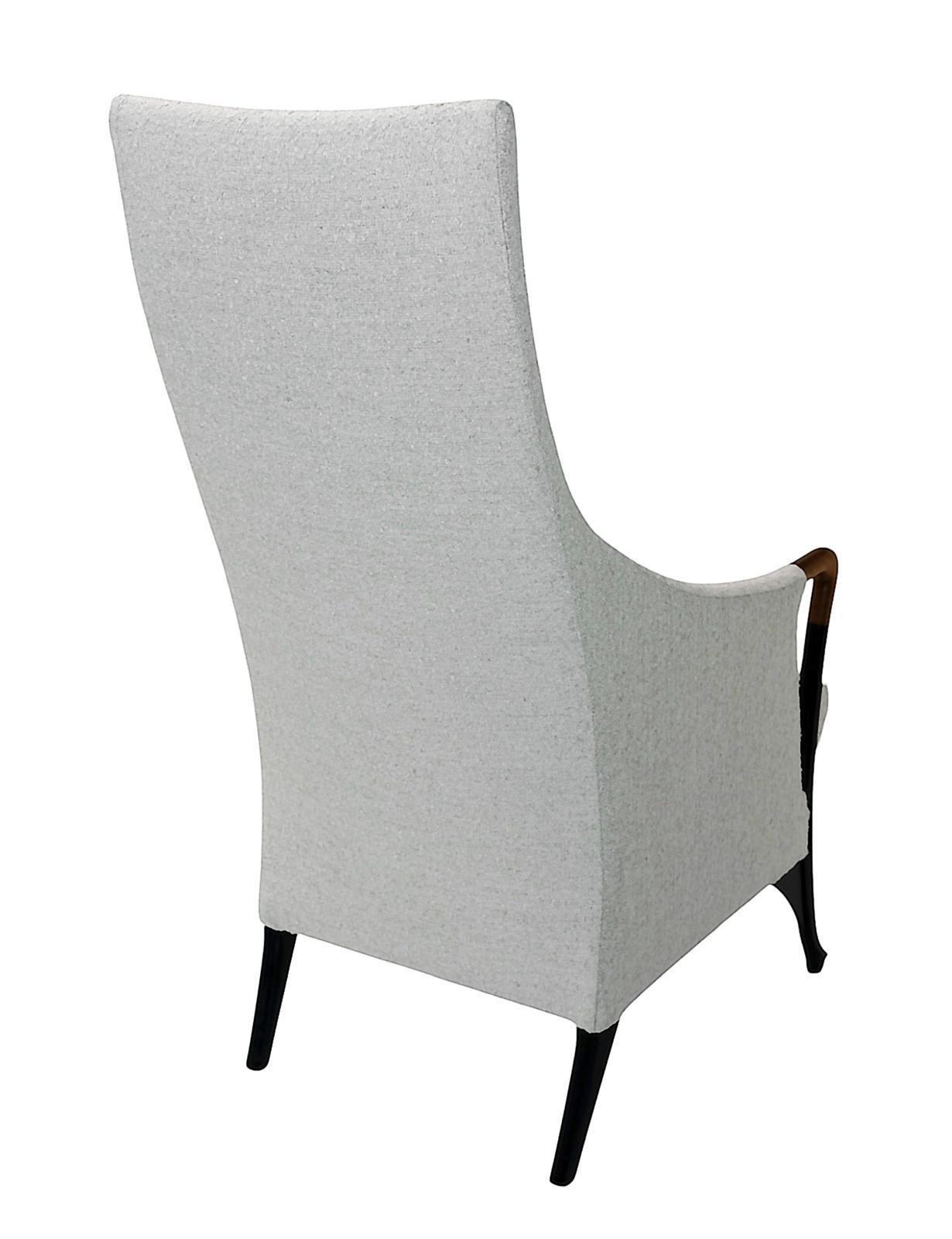 Vintage Giorgetti Progetti Armchair by Umberto Asnago In Good Condition For Sale In Vilnius, LT