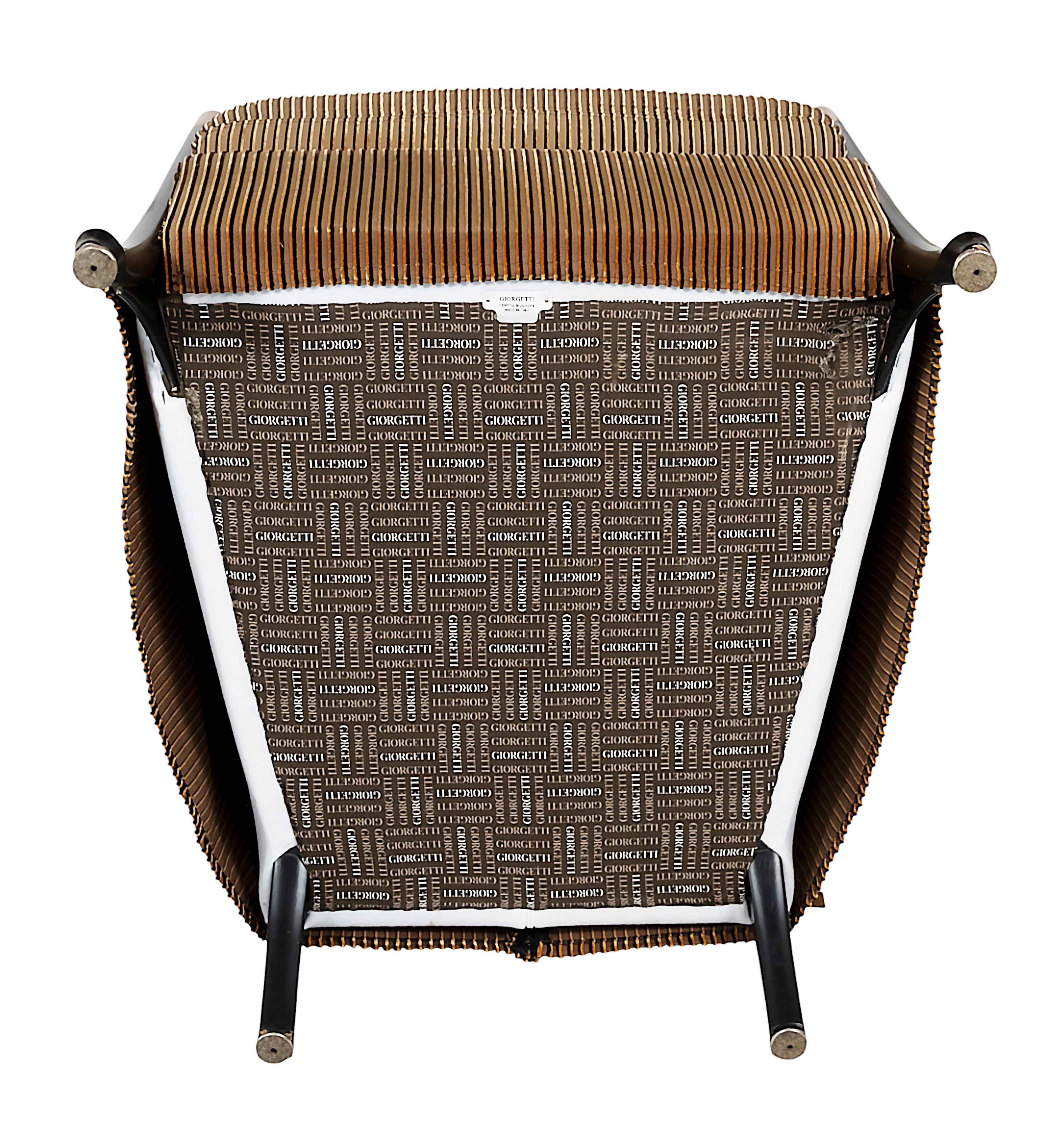 Sillón Vintage Giorgetti Progetti de Umberto Asnago en venta 2