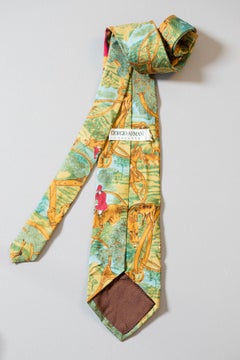 Vintage Giorgio Armani all-silk with horses