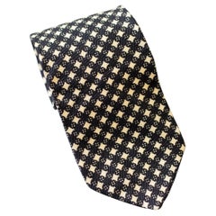 Vintage Giorgio Armani checked all-silk tie