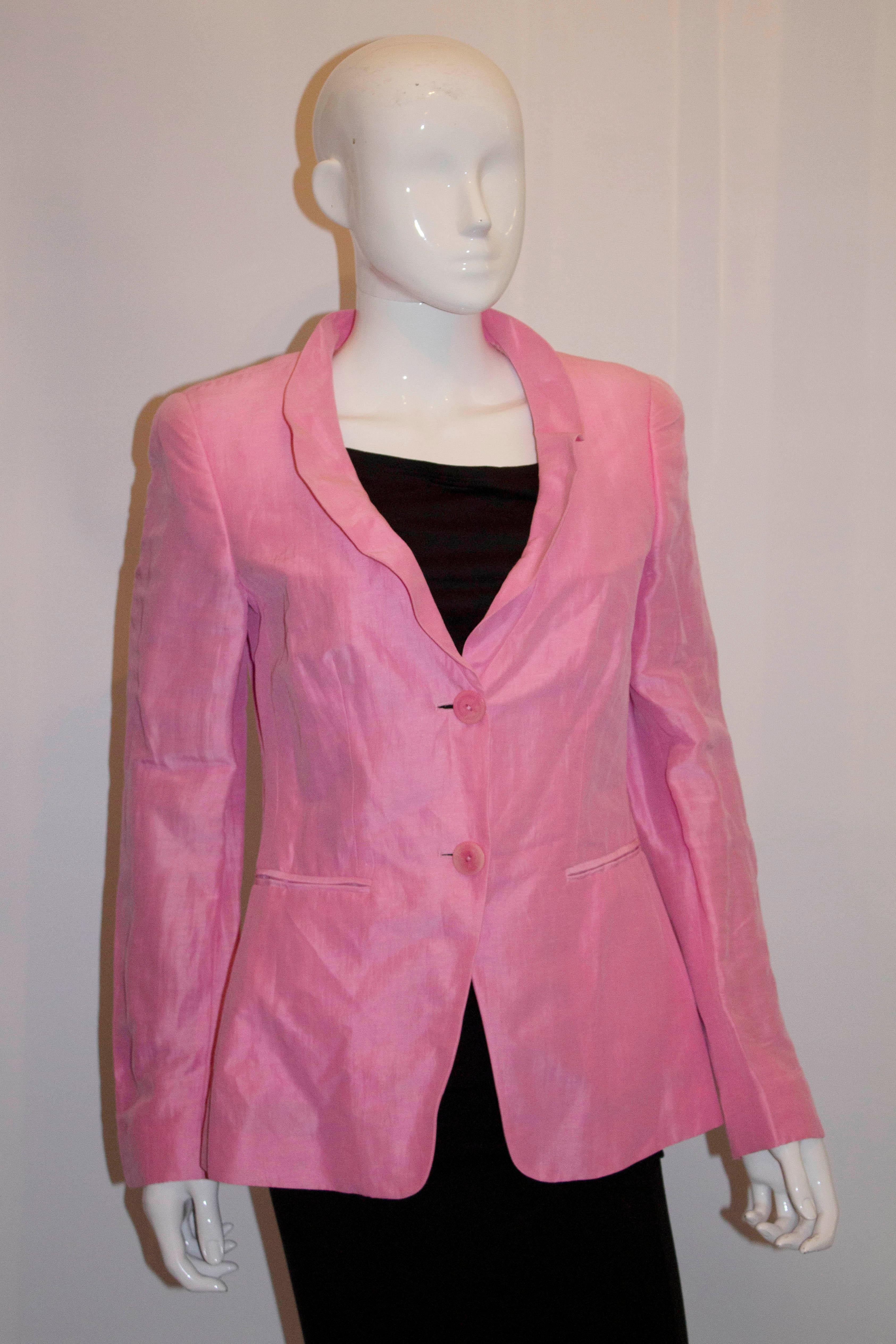 vintage pink jacket