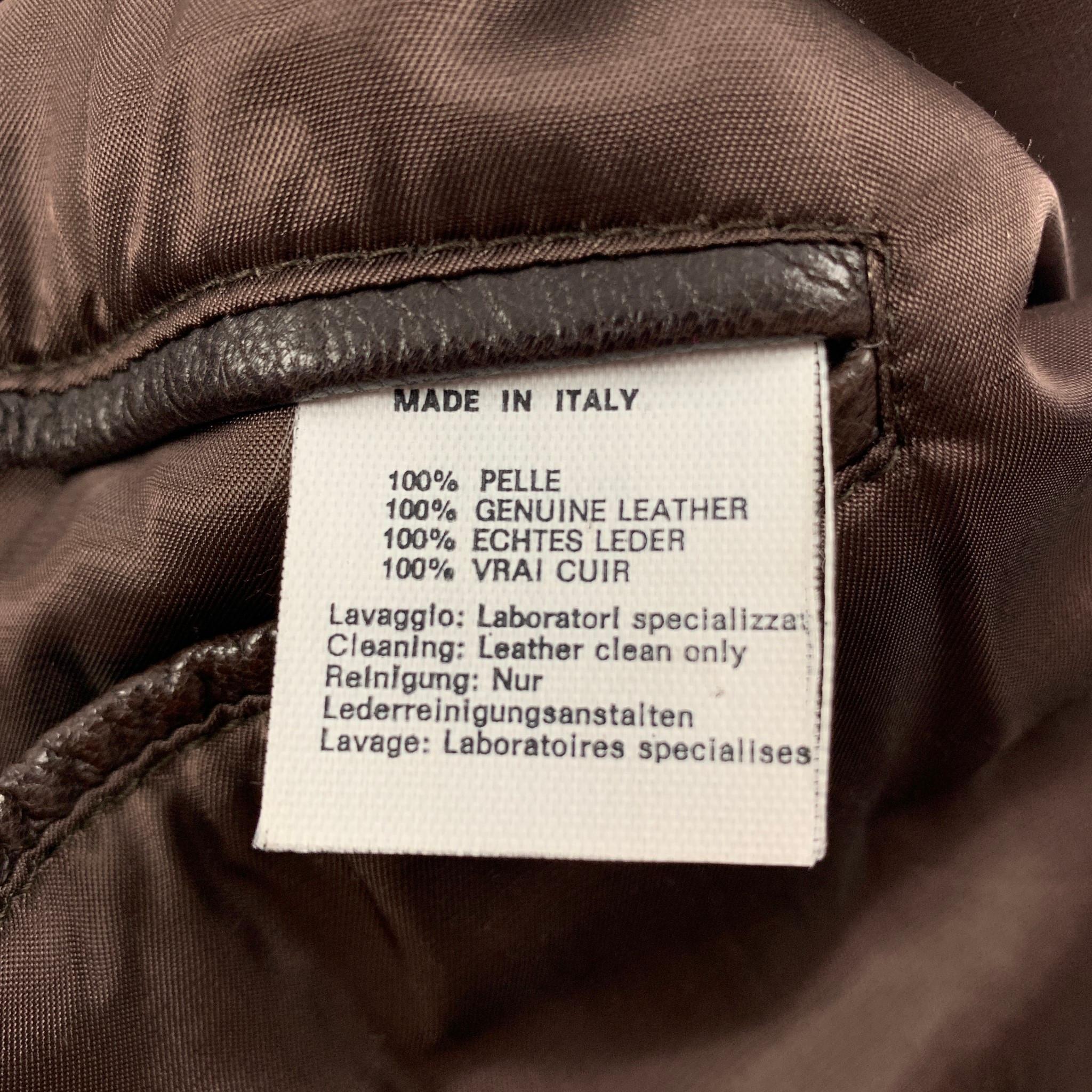 Men's Vintage GIORGIO ARMANI Size 48 Brown Single Breasted Jacket