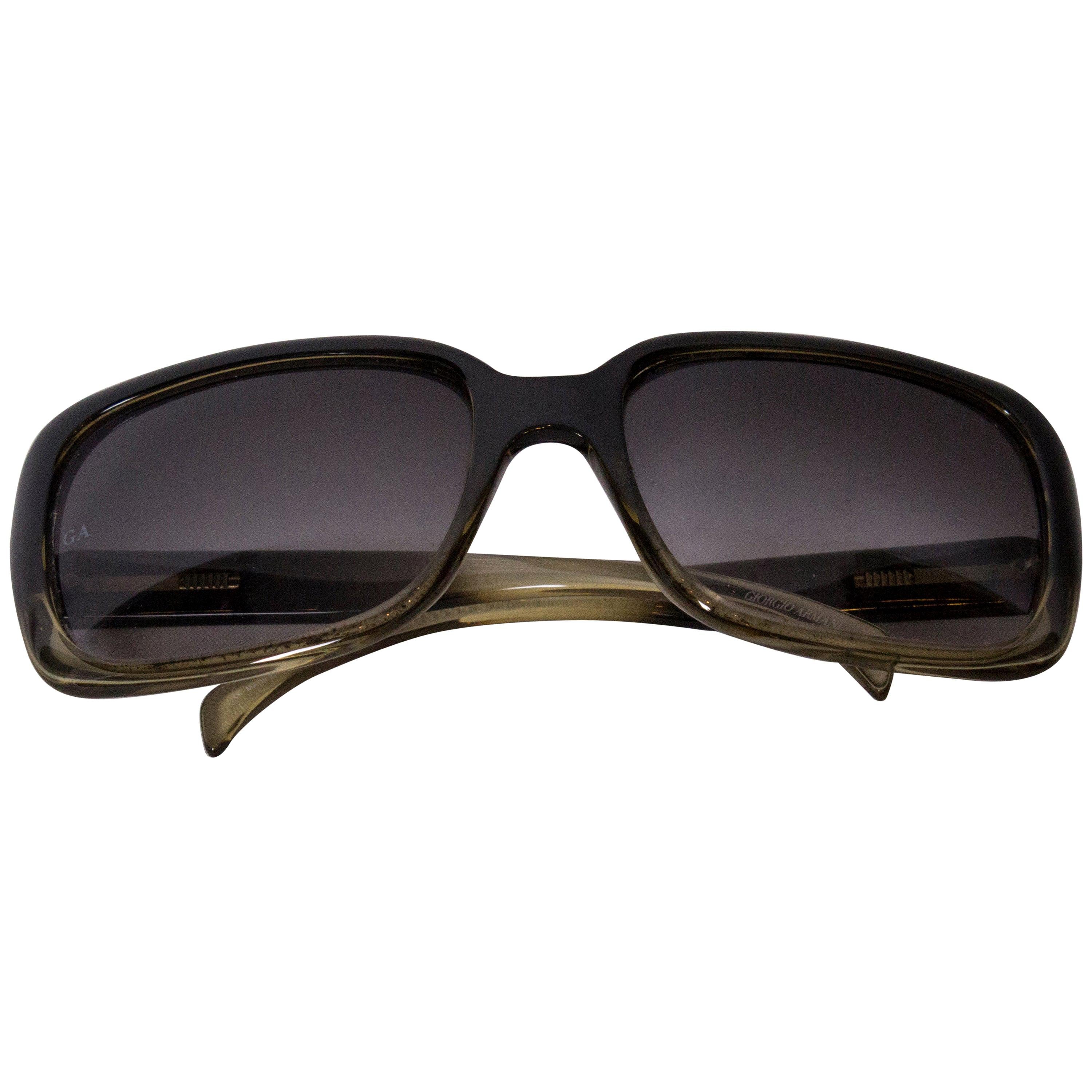 Introducir 62+ imagen giorgio armani sunglasses vintage