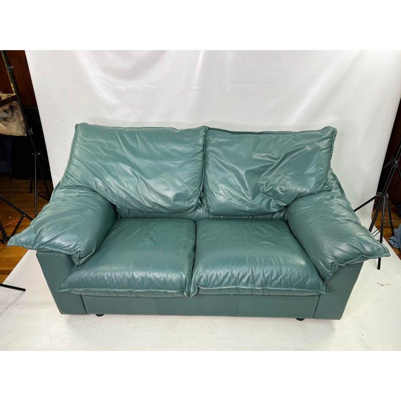 Vintage Giovanni Erba & Co. leather couch.